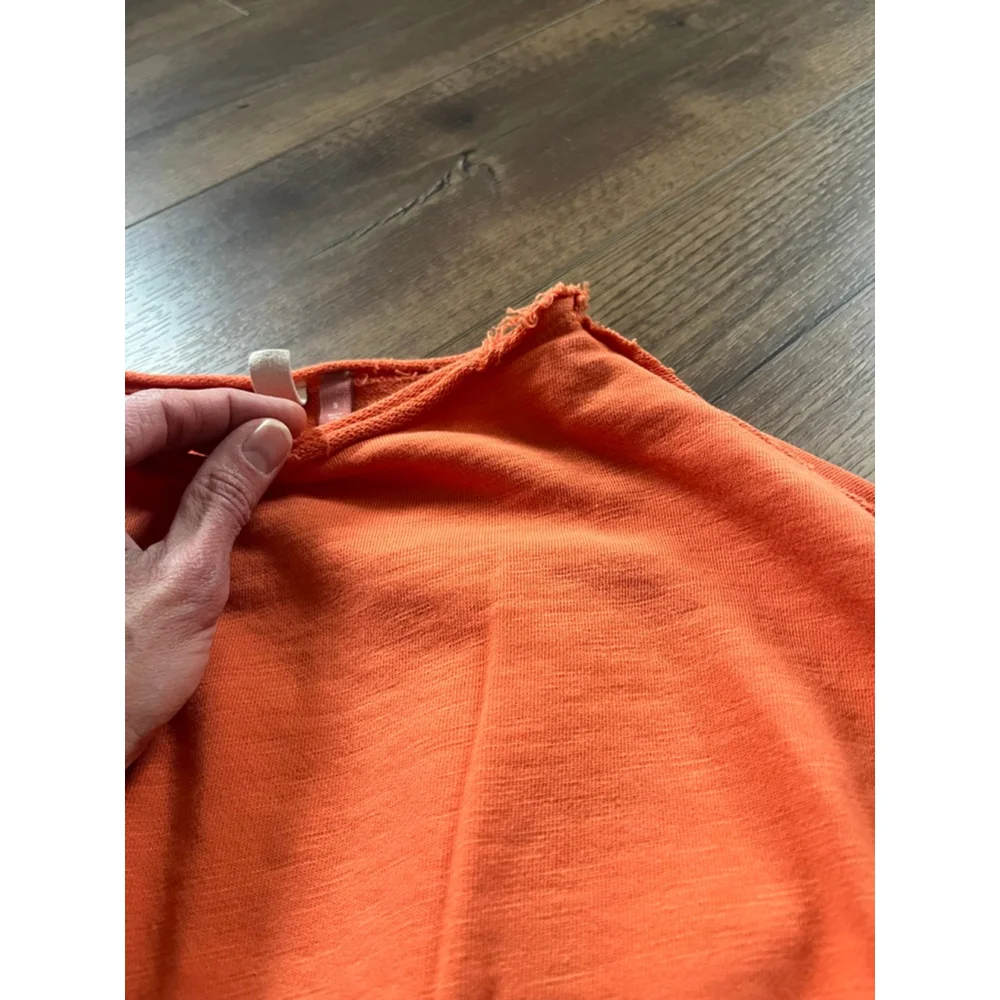 Anthropologie Pilcro gathered raw hem sweater size S